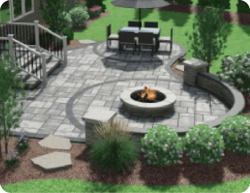 Hardscape 3D Design Plans