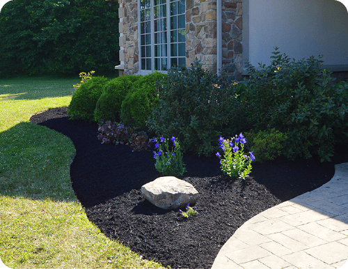 Mulch Bed Property Maintenance Care