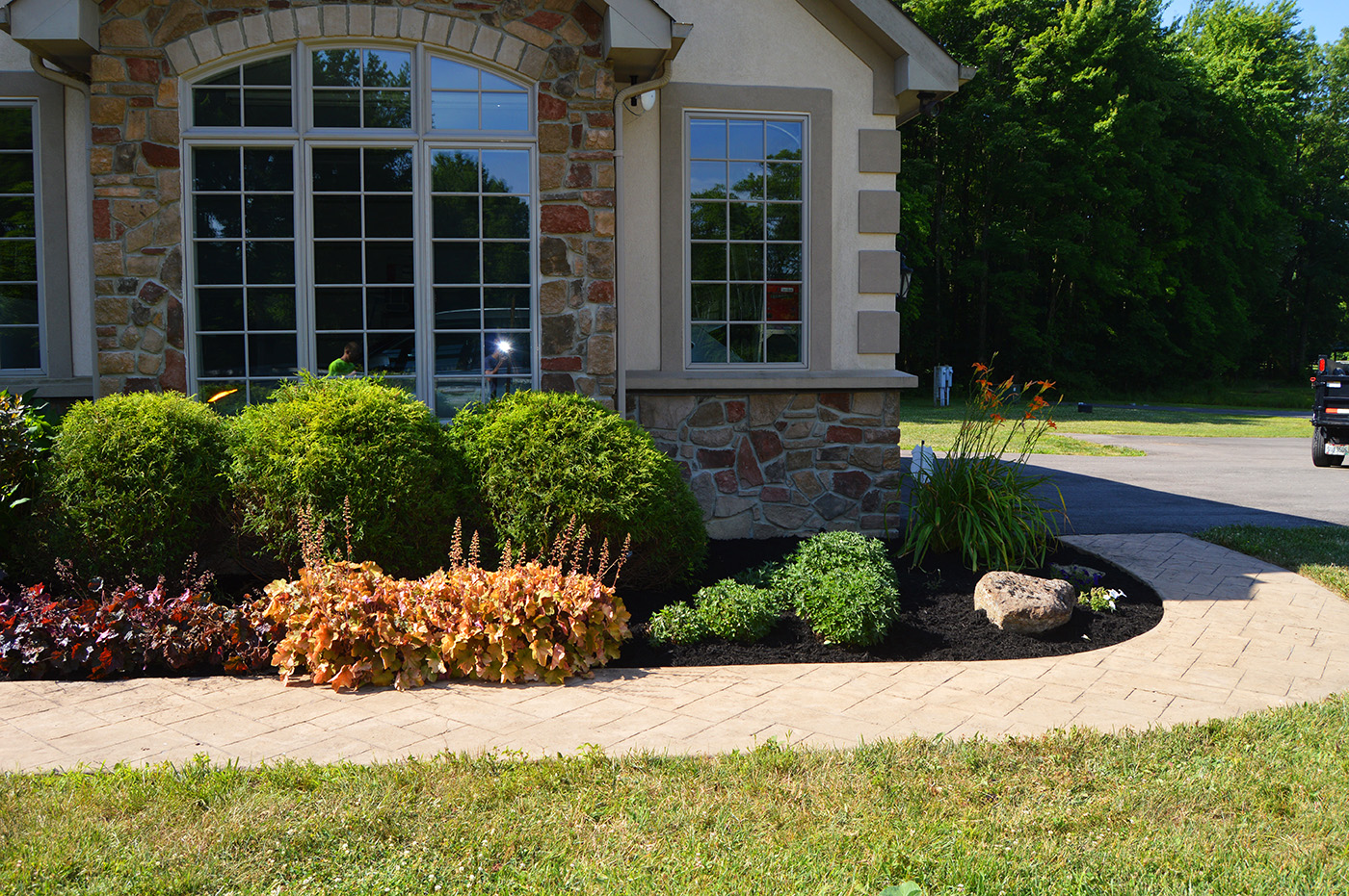 front landscaping