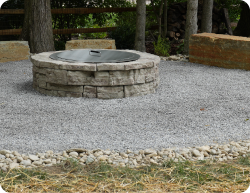outdoor structure hardscape