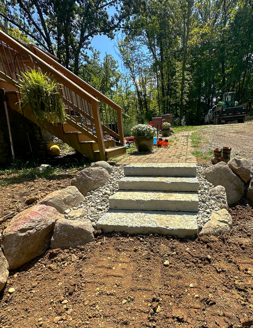 rock steps